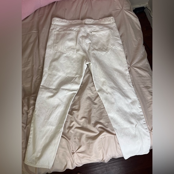 White Ripped Pants - Picture 2 of 3